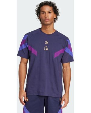 adidas Originals La Galaxy Originals Short Sleeve Tee - Blue