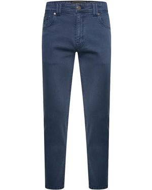 KAM Jeanswear Kam Regular Fit Jeans Denim Trousers - Blue