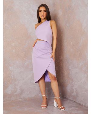 Chi Chi London Asymmetric Top - Pink