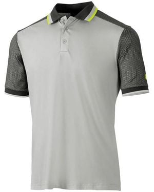 Island Green Golf Polo Shirt /Charcoal) - Grey