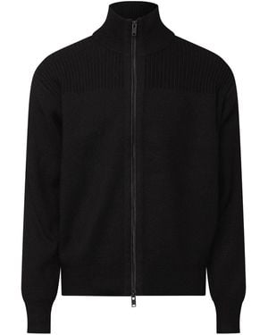 BOSS Zip Cardigan - Black