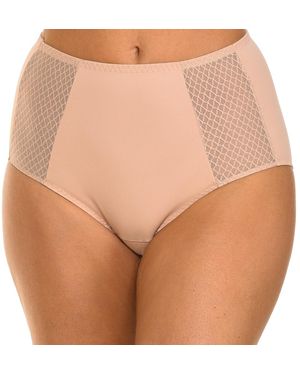 DIM Elastic Fabric Culottes Knickers D02Ca - Brown