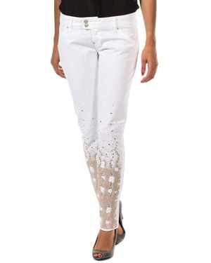 Met Long Allic Pant - White