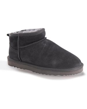 Aus Wooli Australia Sheepskin Classic Ultra Mini Boot - Black