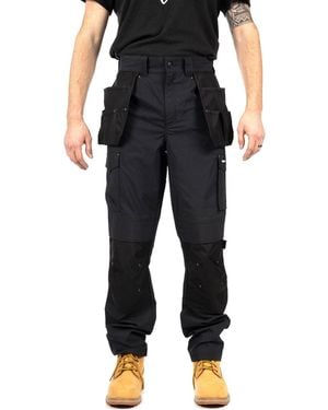 Caterpillar Nexus Holster Stretch Pocket Cotton Outdoor Trousers - Black