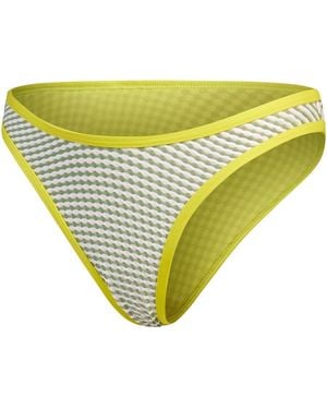Speedo Gingham Bikini - Yellow