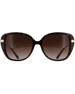 Michael Kors Butterfly Dark Tortoise Gradient Mk2185Bu Flatiron - Brown
