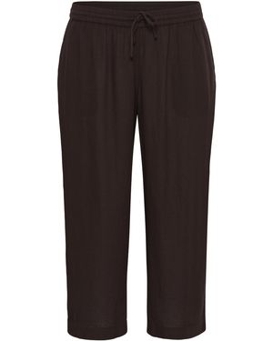 Kaffe Casual Broek Kcmille Casual Broek Loose Fit - Zwart