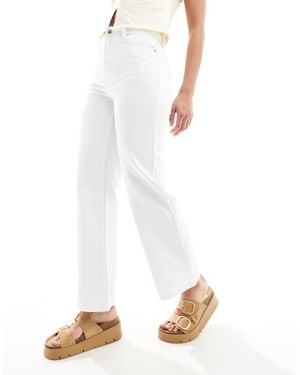Miss Selfridge Straight Leg Jean - White