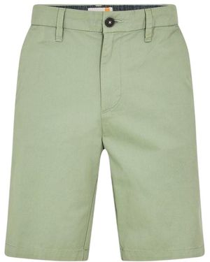 Timberland Claremont Twill Straight Chino Shorts Bay) - Green