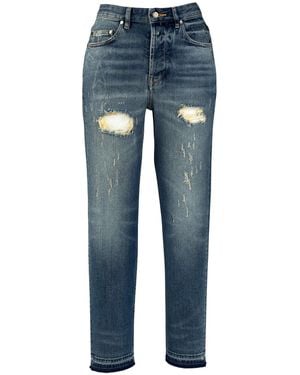 Golden Goose "Golden Happy" Pant - Blue