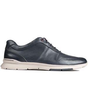Clarks Un Tynamo Tie Shoes - Blue