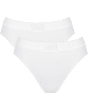 Sloggi Double Comfort T Tai (2 Pack) - White