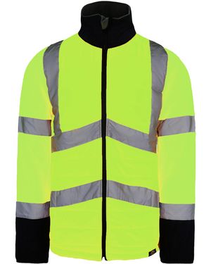 Dickies Hi-Vis Loudon Long Sleeve Reflective Jacket Sa36000 - Green