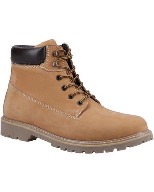 Cotswold Ladies Pitchcombe Leather Ankle Boots - Brown