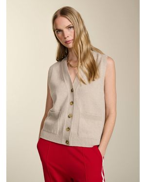 Baukjen Anita Recycled Wool Vest - Red