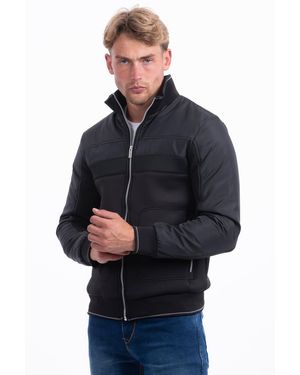 D Rock D Rock Fleece Jacket With Zipped Pockets Lightweight - Blue