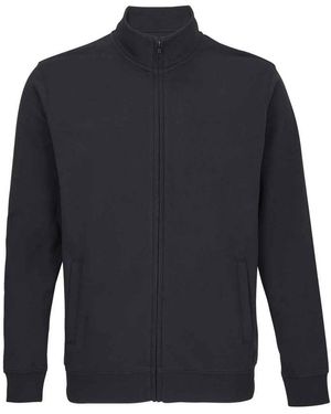 Sol's Adult Cooper Marl Full Zip Jacket - Blue