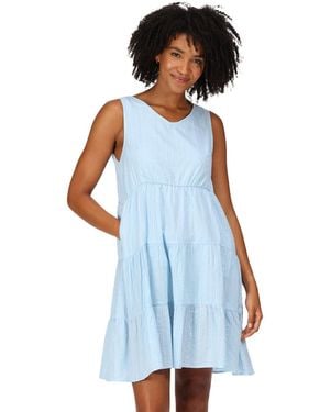 Regatta Zariah Sleeveless Lightweight Summer Dress - Blue