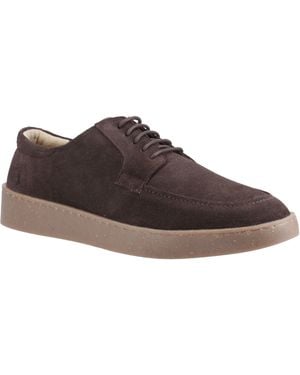 Hush Puppies Rafael Suede Moccasins Shoes - Brown