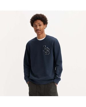 Levi's Levi's Letterman Long Sleeve T-Shirt - Blue