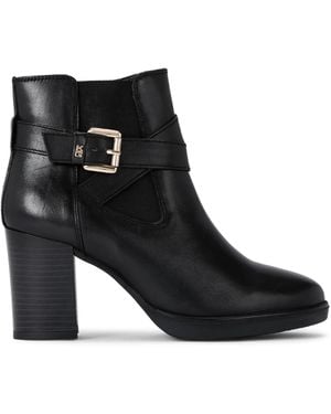 KG by Kurt Geiger Leather Sage Boots - Black