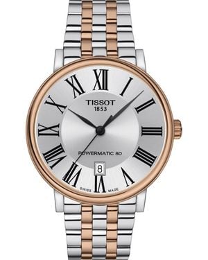 Tissot Carson Premium Powermatic 80 Watch T1224072203300 - Metallic