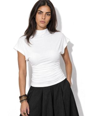 Busem Modal Elastane Blouse - White
