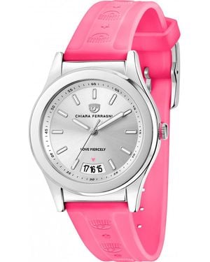 Chiara Ferragni R1951102506 Ladies Love Parade Watch - Pink