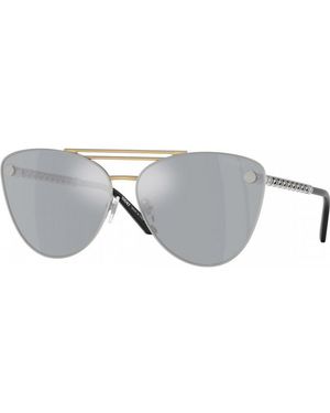 Versace Ve2267-15141U-64 Ve2267 64 15141U Fashion Sunglasses - Grey