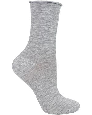 Steve Madden Ladies Cashmere Socks - Grey