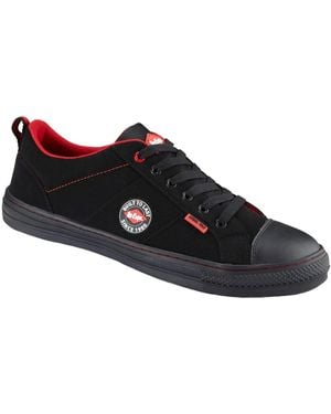 Lee Cooper Adult Nubuck Anti-Slip Safety Shoes - Black
