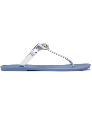 Kurt Geiger Maddison T Bar Sandals - Blue
