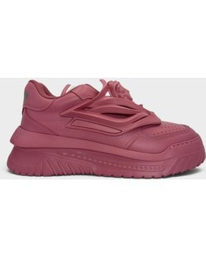 Versace Odissea Medusa Head Trainers - Red