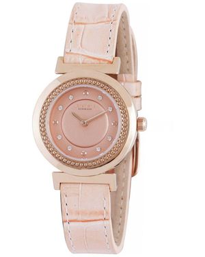 Johan Eric Djursland Watch. Leather - Orange