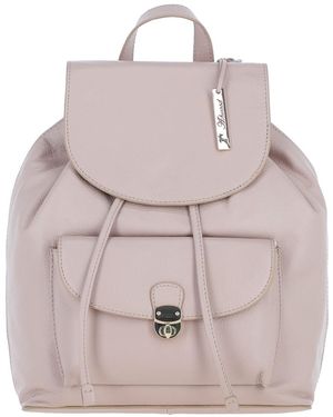 Ashwood Leather Exquisite Genuine Compact Backpack - Pink