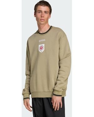 adidas Badge Crewneck Sweatshirt - Green