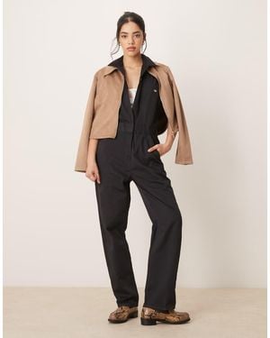 Dickies Short Sleeve Jumpsuit - Natural