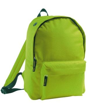 Sol's Rider Backpack Rucksack Bag (Apple) - Green