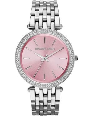 Michael Kors Darci Mk3352 Ladies Stainless Steel Watch 39 Mm Dial - Pink