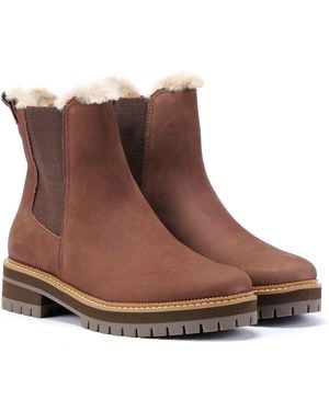 TOMS Bennet Nubuck Oak Boots - Brown