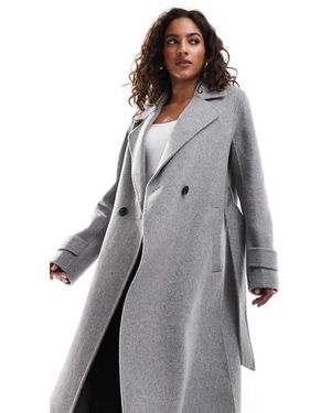 Forever New Oversized Coat - Grey