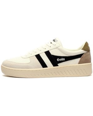 Gola Classics Grandslam Trident Leather Trainers - Black