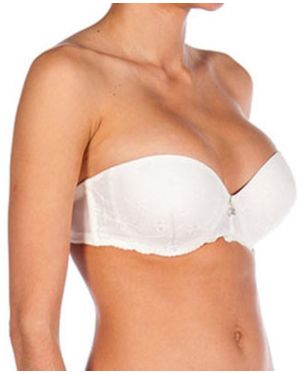 Selene Gala B Push Up Bra - White