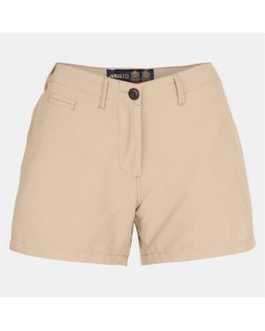 Musto Rib Uv Shorts - Natural