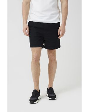 Brave Soul Textured Zip Pocket Drawcord Shorts - Black