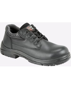 Grafters Culverton Safety Shoes (Extra Wide Fit) - Black