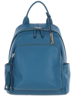 Ashwood Leather 'Lusso Legato' Real Backpack - Blue