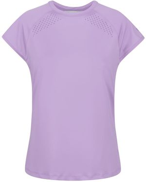 Regatta Crew Neck Raglan Sleeve Jersey T-Shirt - Purple