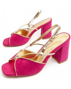 Montevita Heel Sandal Sanndal6 - Pink